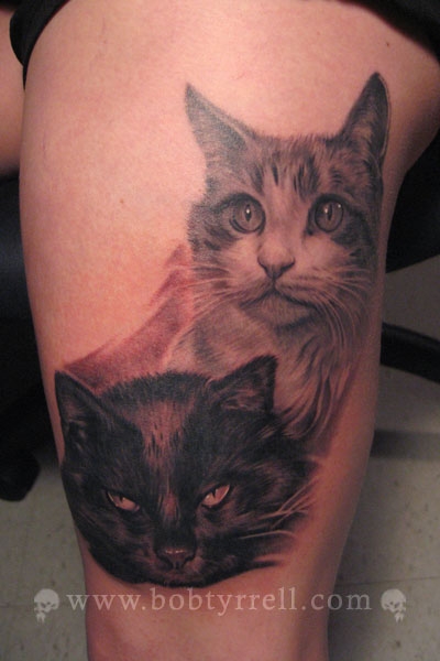 cats tattoo