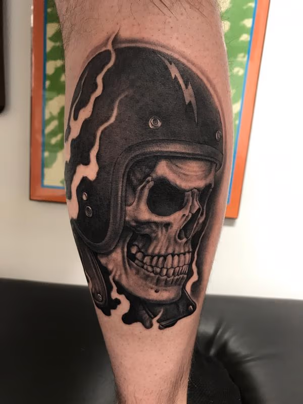 Biker Skull