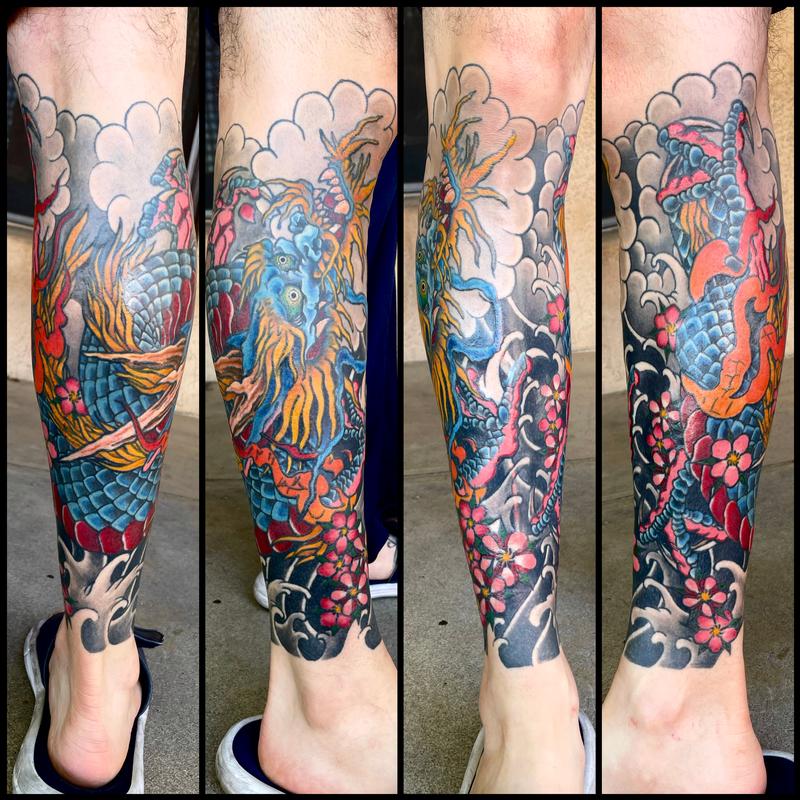 Dragon lower leg