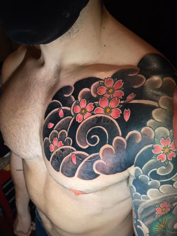 Sakura chest panel