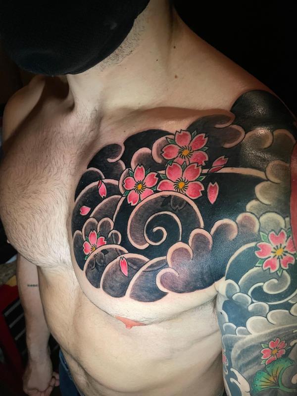Sakura chest panel