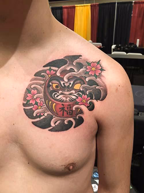 Daruma chest panel