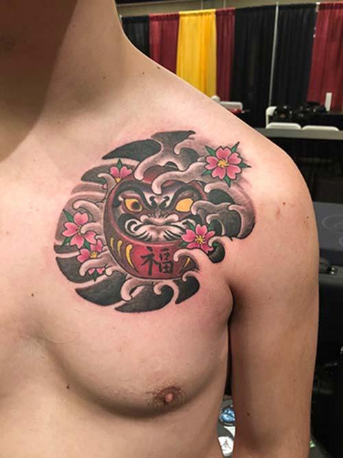 Daruma chest panel