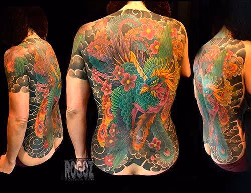 Phoenix backpiece