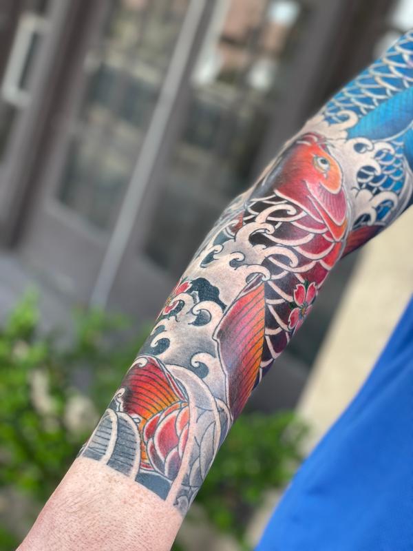 Japanese Koi sleeve