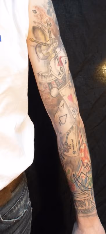 gambling sleeve