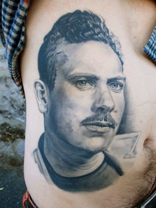 Portrait of author John Steinbeck