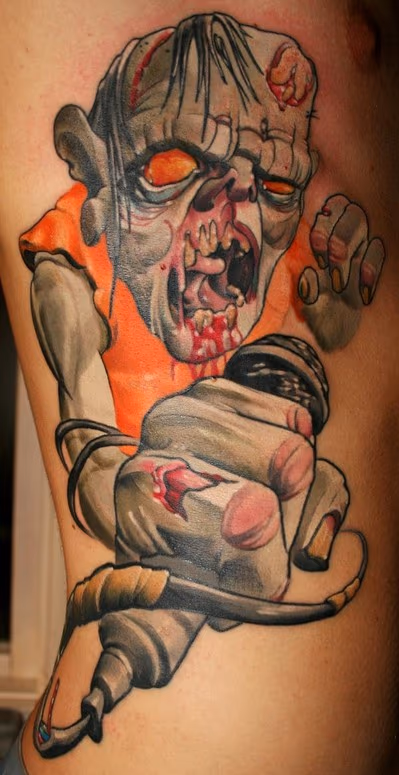 Zombie Singer Tattoo