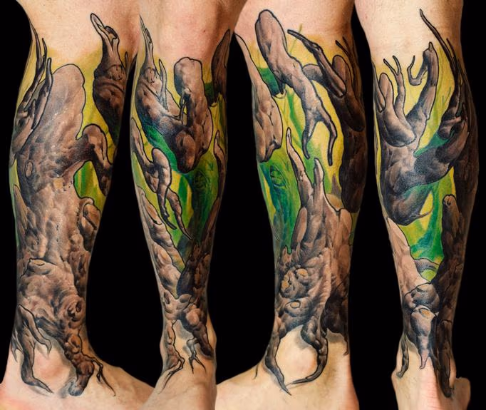 healed tree