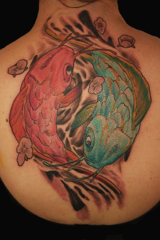 ying yang koi