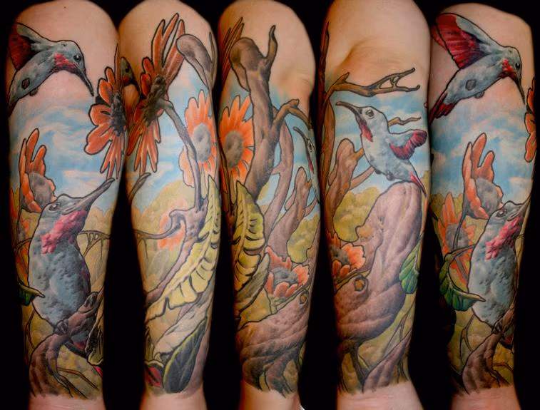 hummingbirds