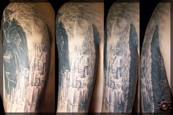 Minas Tirith, the White City