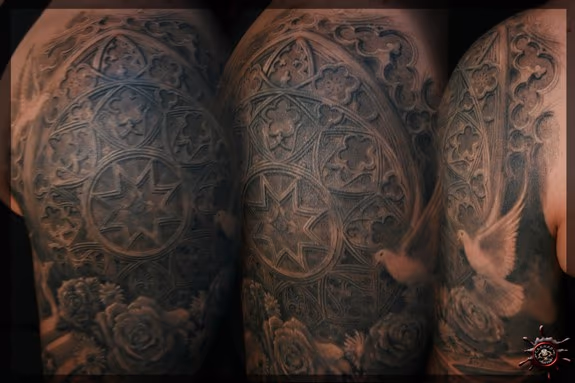 Anthony's half sleeve