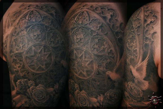 Anthony's half sleeve