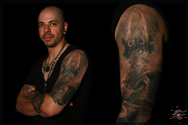 Salvatore Magro - Frank Frazetta & Chet Zar Tribute Sleeve