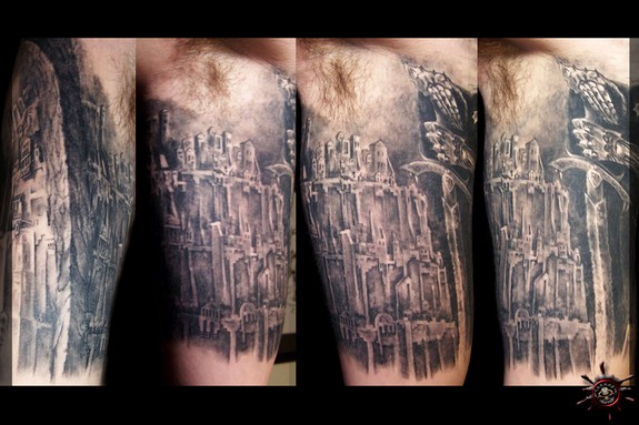 Minas Tirith, the White City