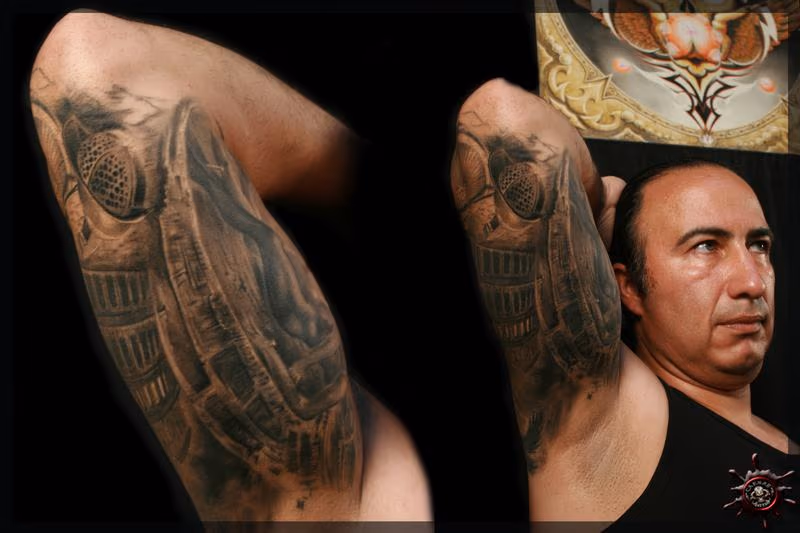 The bottom of the arm [Argento]