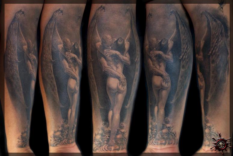 Boris Vallejo - Vampire s Kiss [Dante Lopez Hernandez]