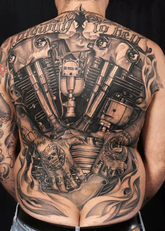 Harley tattoo