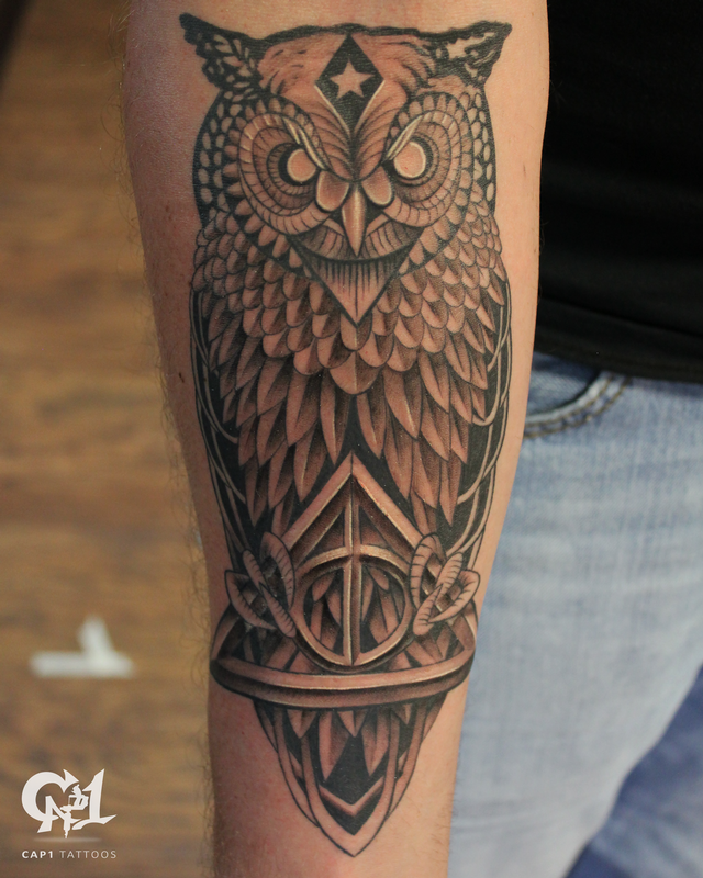 Deathly Hollows Owl