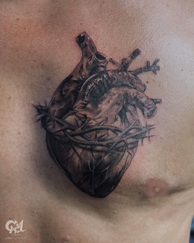 Sacred Heart Tattoo