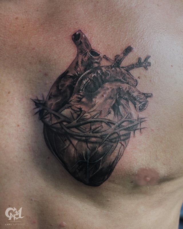 Sacred Heart Tattoo