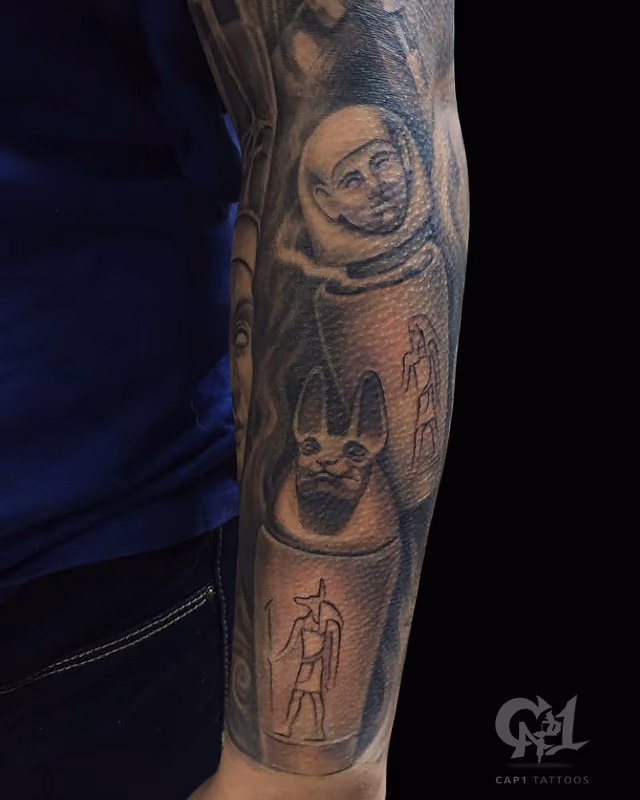 Canopic Jars Egyptian Sleeve