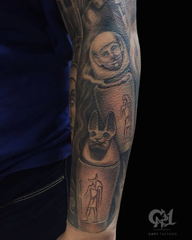 Canopic Jars Egyptian Sleeve