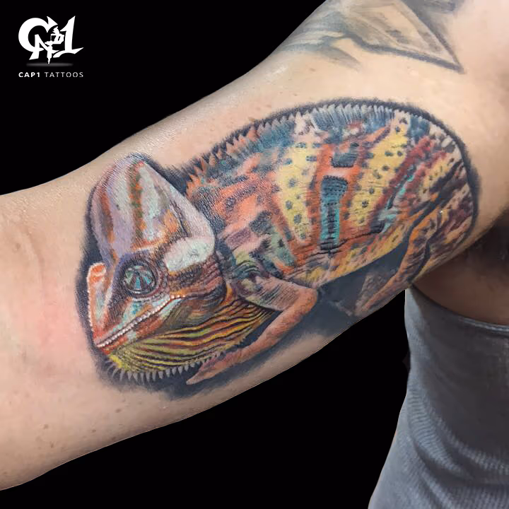 Chameleon Tattoo