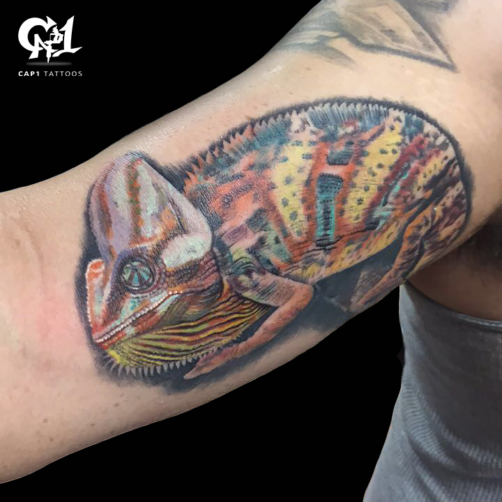 Chameleon Tattoo