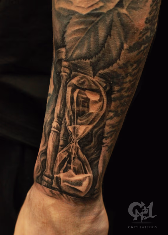 Hourglass Tattoo