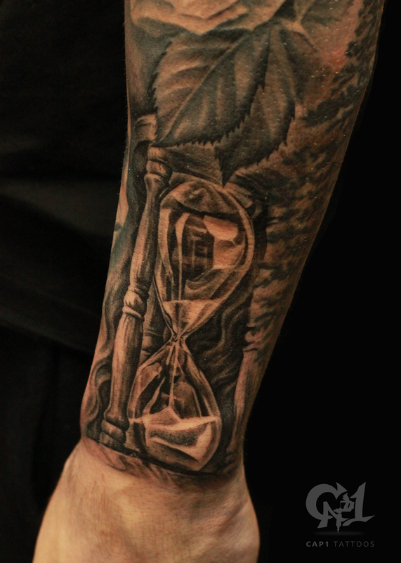 Hourglass Tattoo