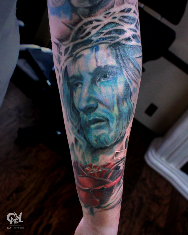 Jesus Christ Tattoo