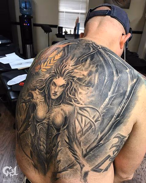Kerrigan Starcraft Tattoo