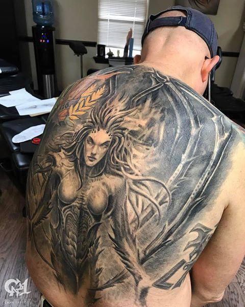 Kerrigan Starcraft Tattoo