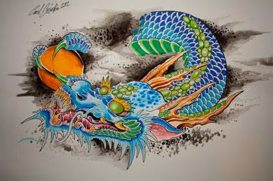 Blue dragon
