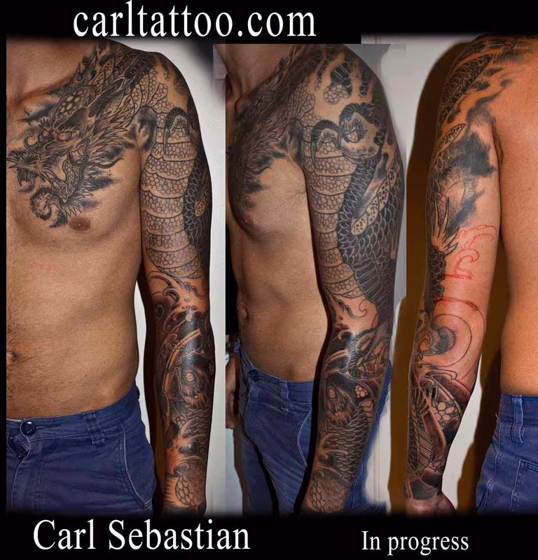 dragon sleeve