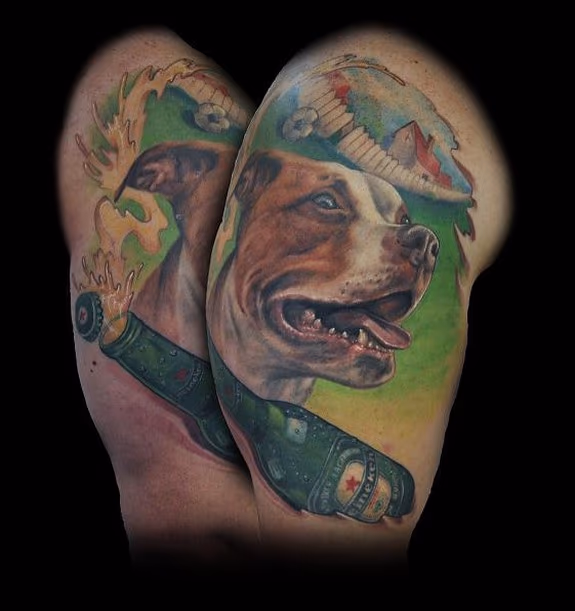 Heineken the dog