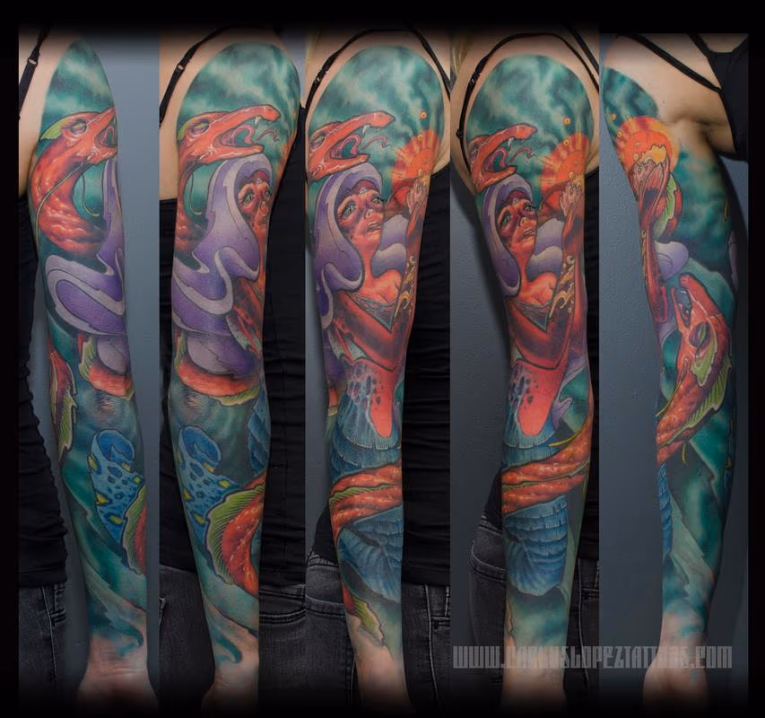 mermaid sleeve