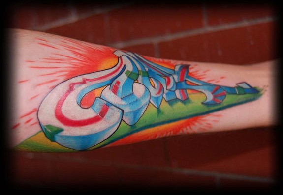 Graffiti piece