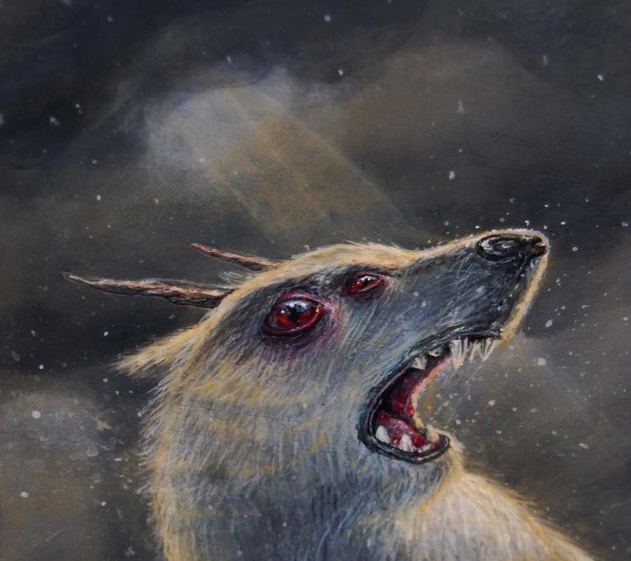 "hunting"close up