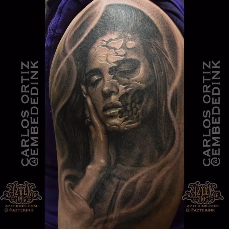 Lana Del Rey skull
