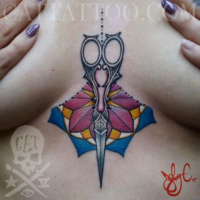 Scissors & Mandala