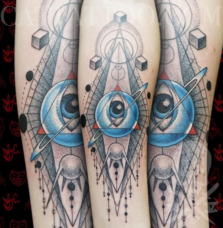 Geometric eye