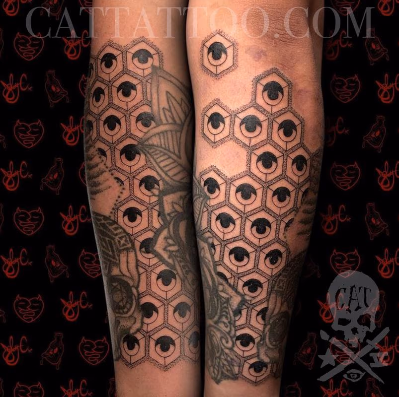 Geometric tattoo