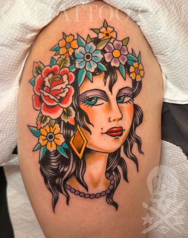 Lady face