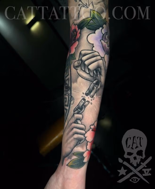 Hands and Chain
