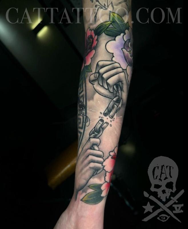 Hands and Chain