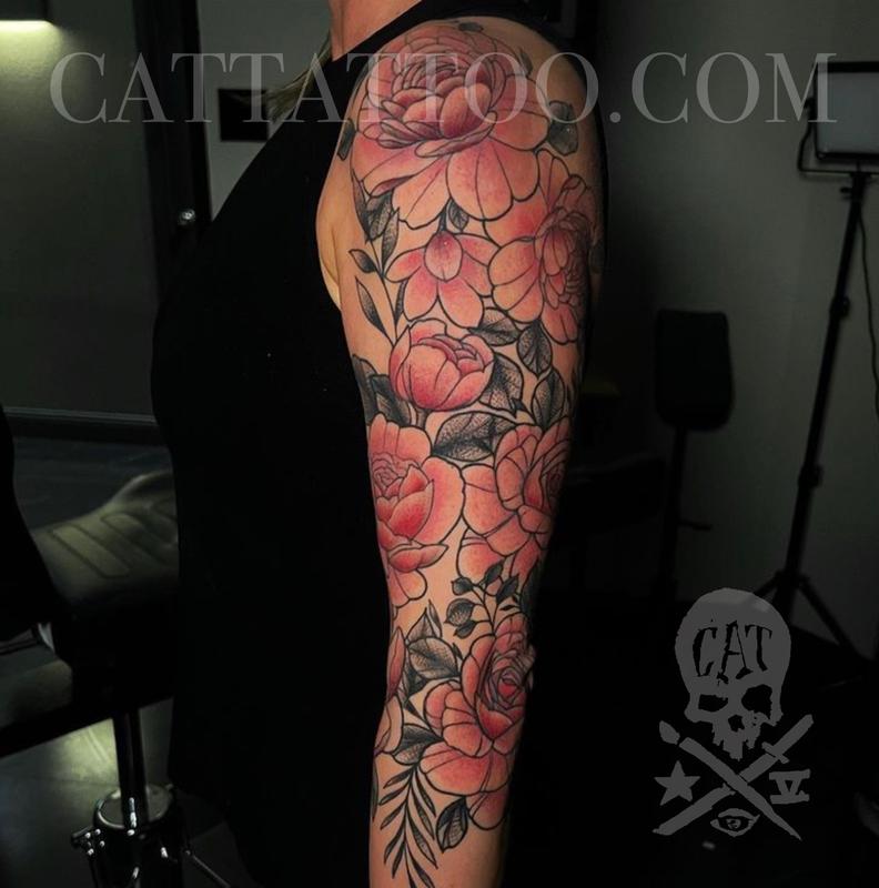 Flower Sleeve