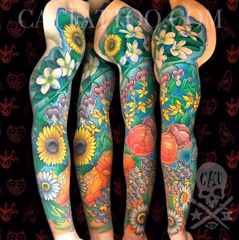 Floral Sleeve